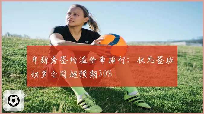 年新秀签约溢价率排行：状元签班切罗合同超预期30%