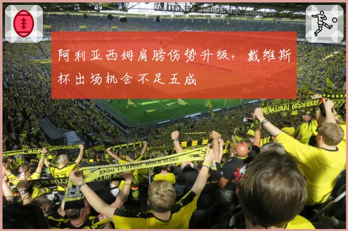 阿利亚西姆肩膀伤势升级，戴维斯杯出场机会不足五成